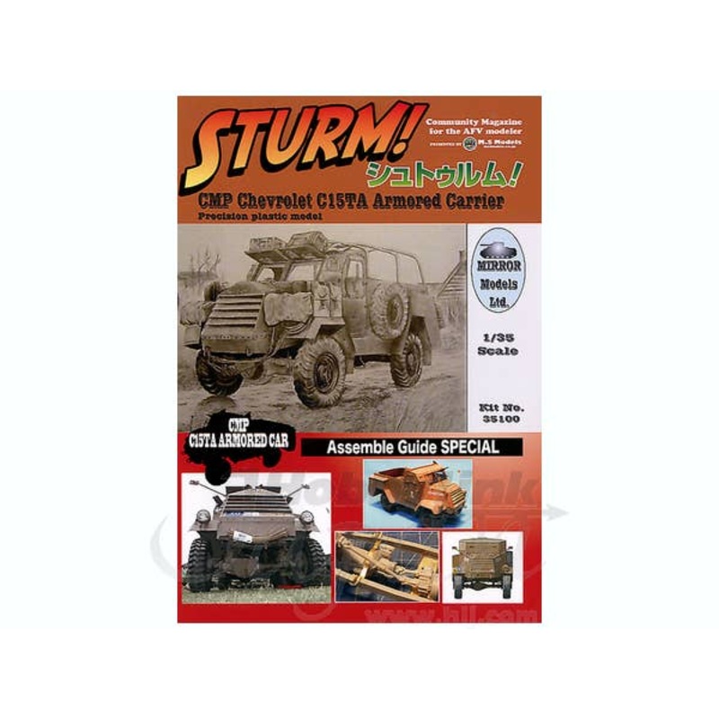 Sturm! CA15TA Armored Car Assembly Guide Special