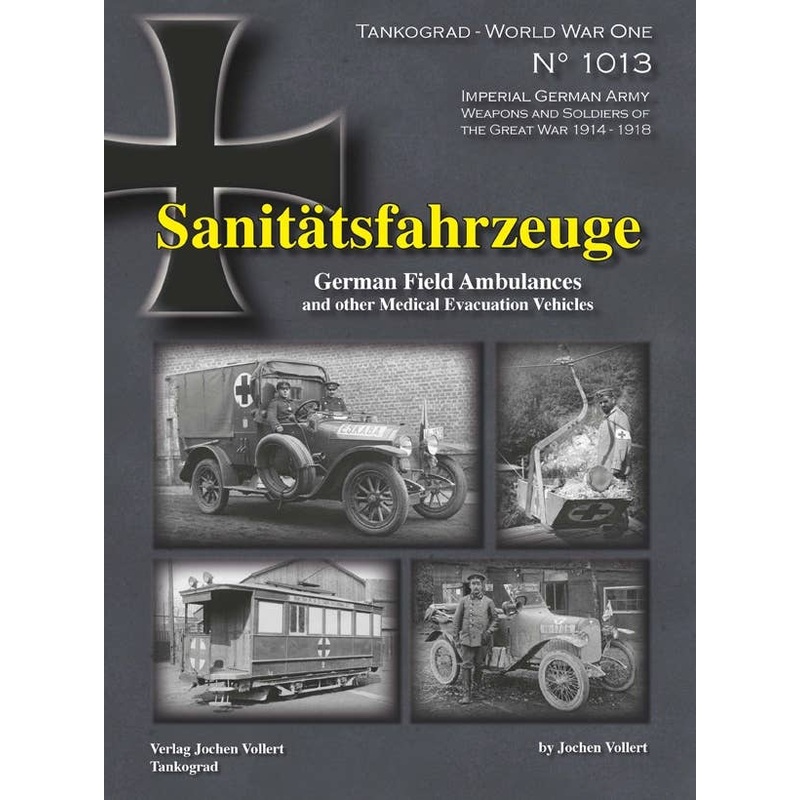 World War I Special German Imperial Army Field Ambulance and Medical Service Vehicle