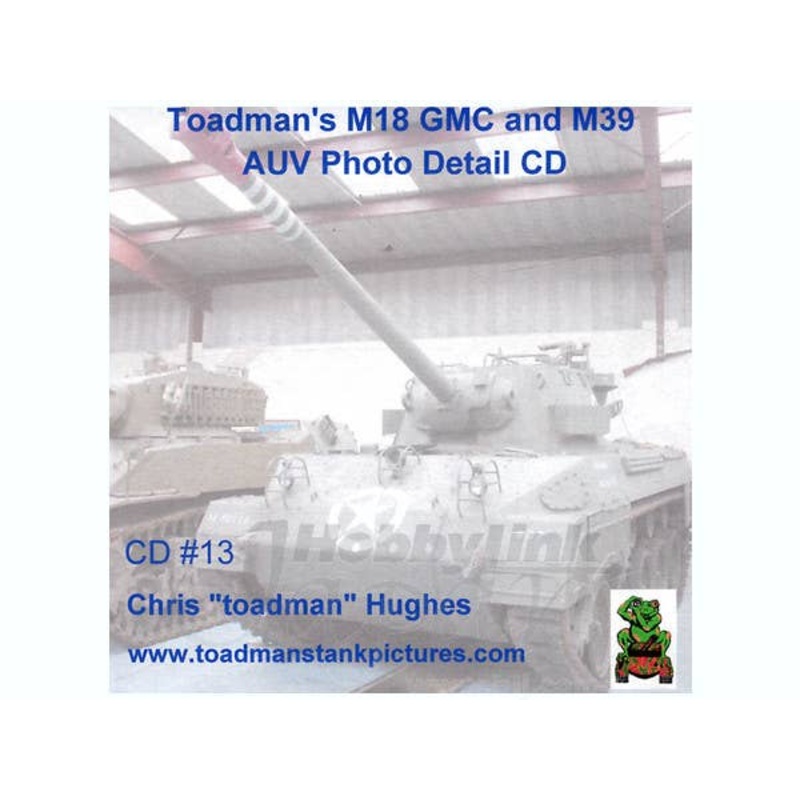 CD #13 M18 & M39 AUV Photo Detail CD