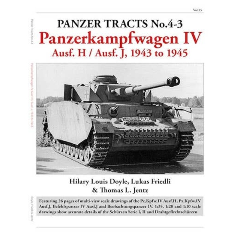 Panzer Tracts No.4-3 Panzer IV H & J