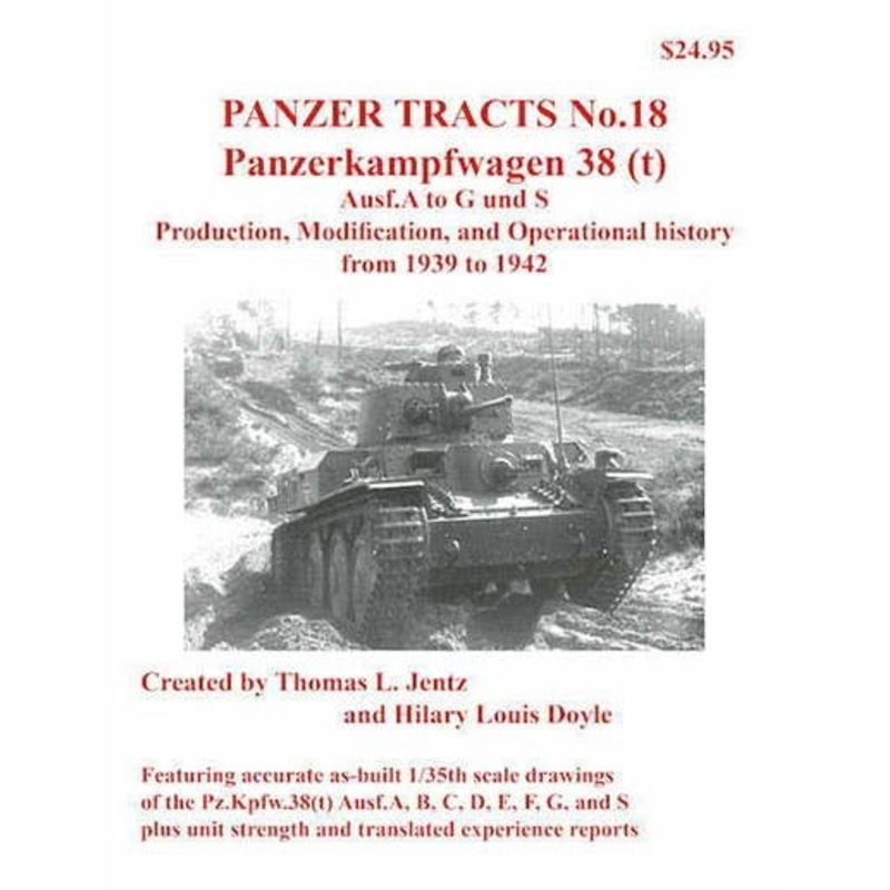 Panzer TractsNo18 Praga 38t Light Tank