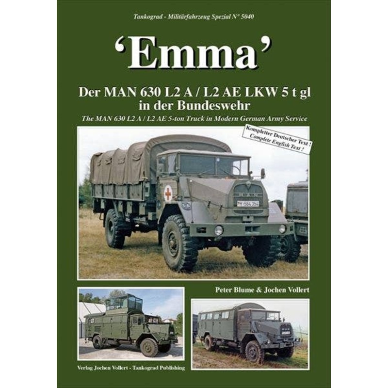 Emma The MAN 630 L2 A / L2AE 5-ton Truck in Modern German Army Service
