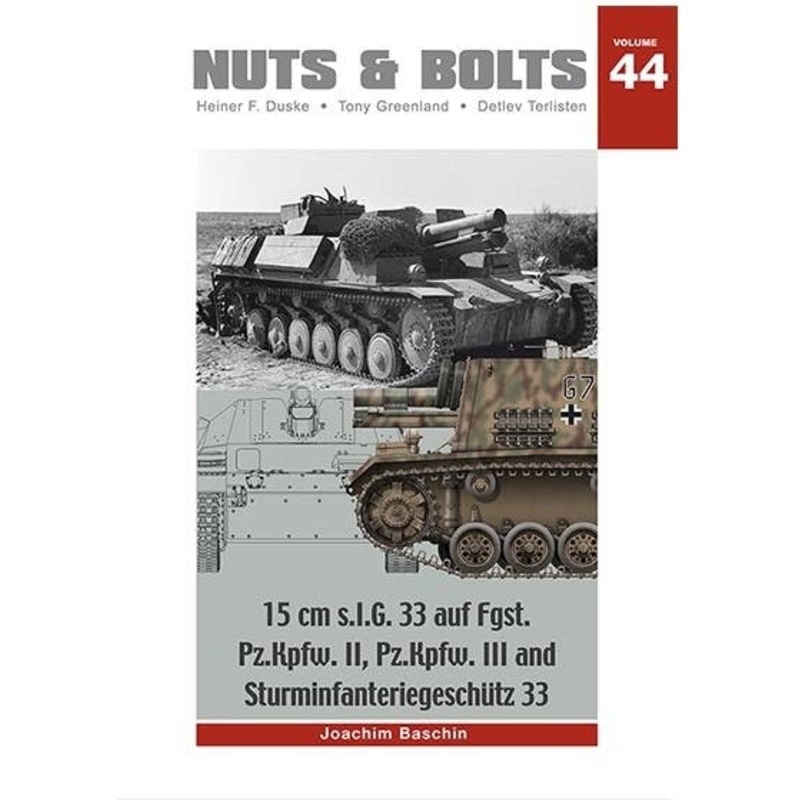 Nuts & Bolts #Nuts&Bolt44 15cm 33 Type Heavy Infantry Turret Self-propelled Gun / 15cm 33B Assault Infantry Gun