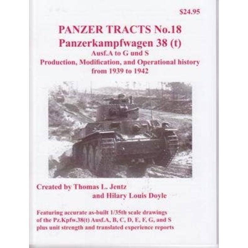 Panzerkampfwagon 38(t) Ausf.A to G and S