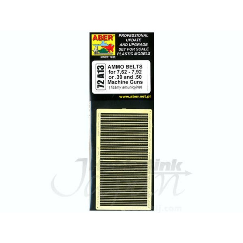 1/72 Ammo Belts 7,62-7,92 or .30 and .50