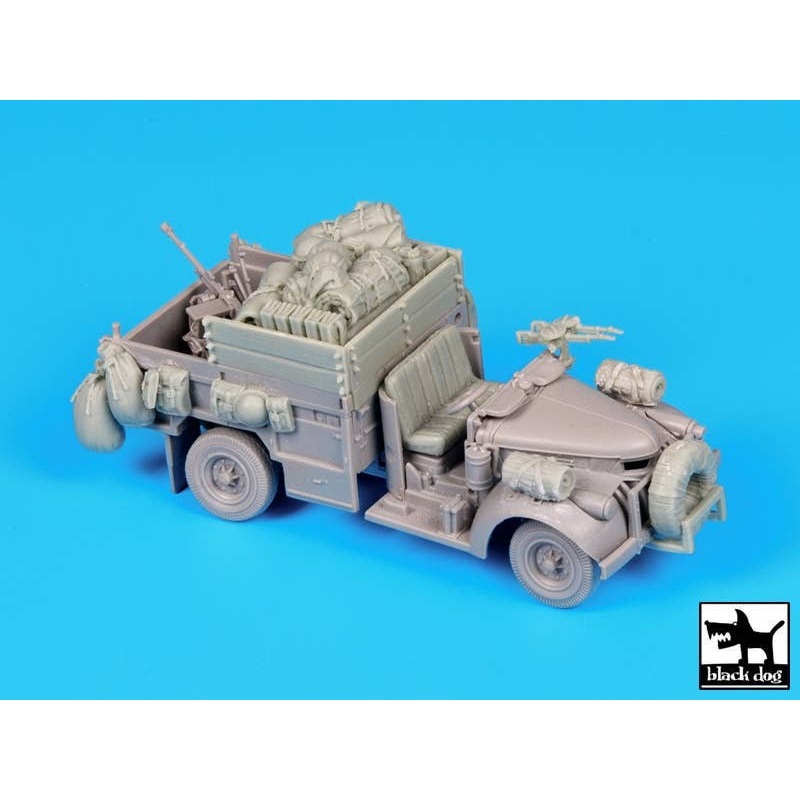 1/72 British SAS Chevrolet No.2 North Africa 1942 Accessories Set