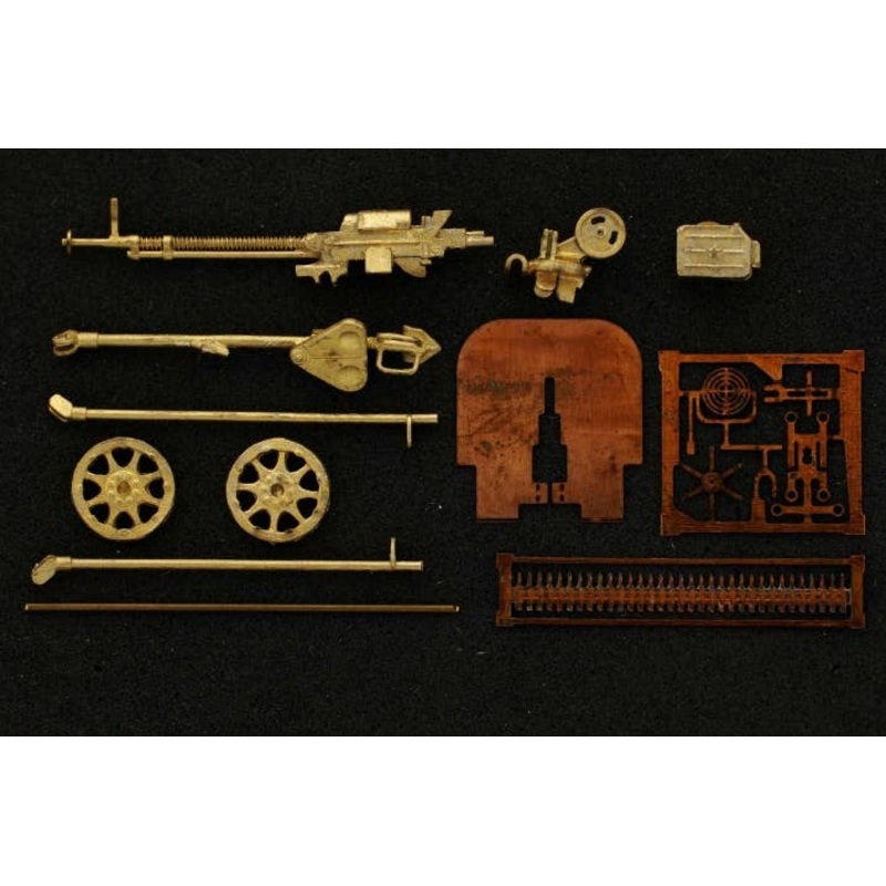1/72 DShK, 1938 year on two-wheeled trolley (USSR)