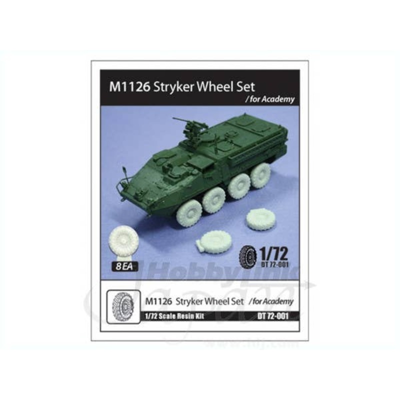 1/72 M1126 Stryker Wheel Set (for Academy)