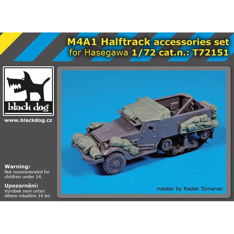1/72 M4A1 Halftrack accessories
