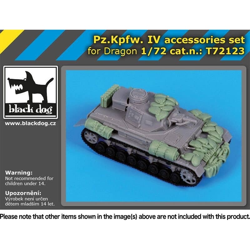 1/72 Panzer Iv Accessory Set (for Dragons)