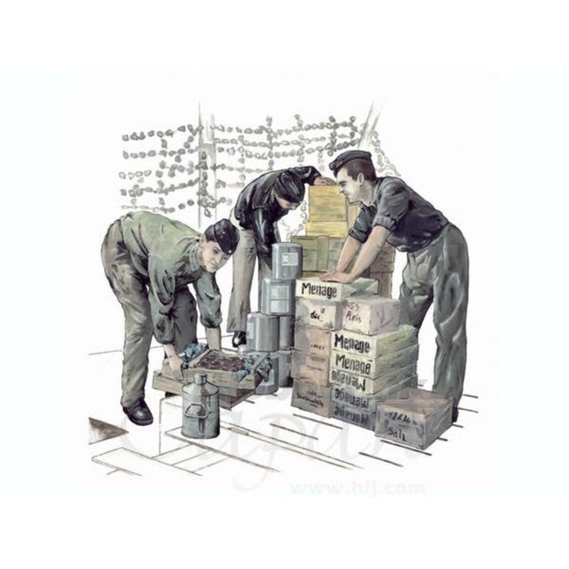 1/72 U-VII crew /provision/