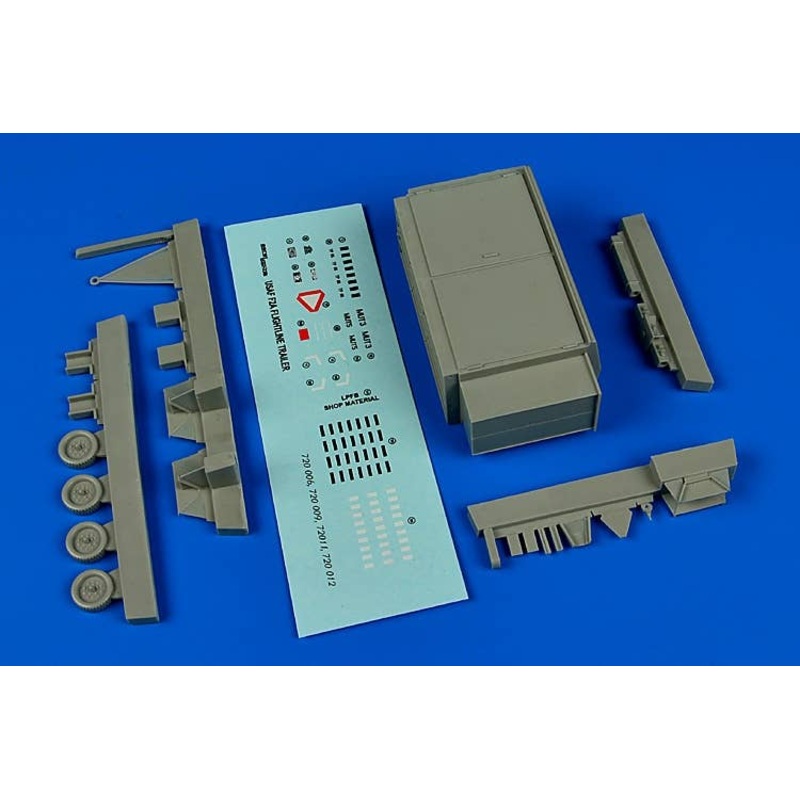 1/72 USAF F-2A Flightline Maintenance Shop Trailer