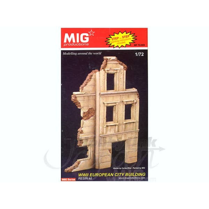 1/72 WWII European City Building