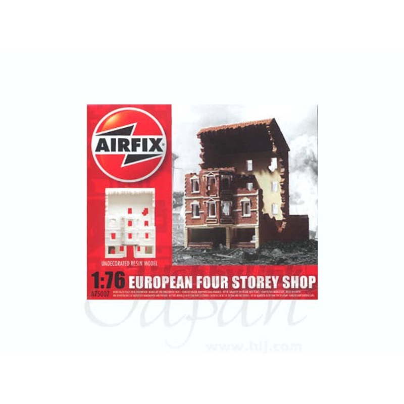 1/76 European FOur Storey Shop (Resin Model Kit)