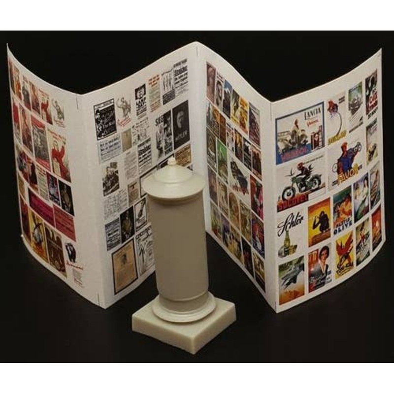 1/72 Advertising Tower (Made Of Resin)