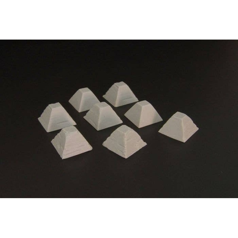 1/72 Dragon's Teeth tank traps