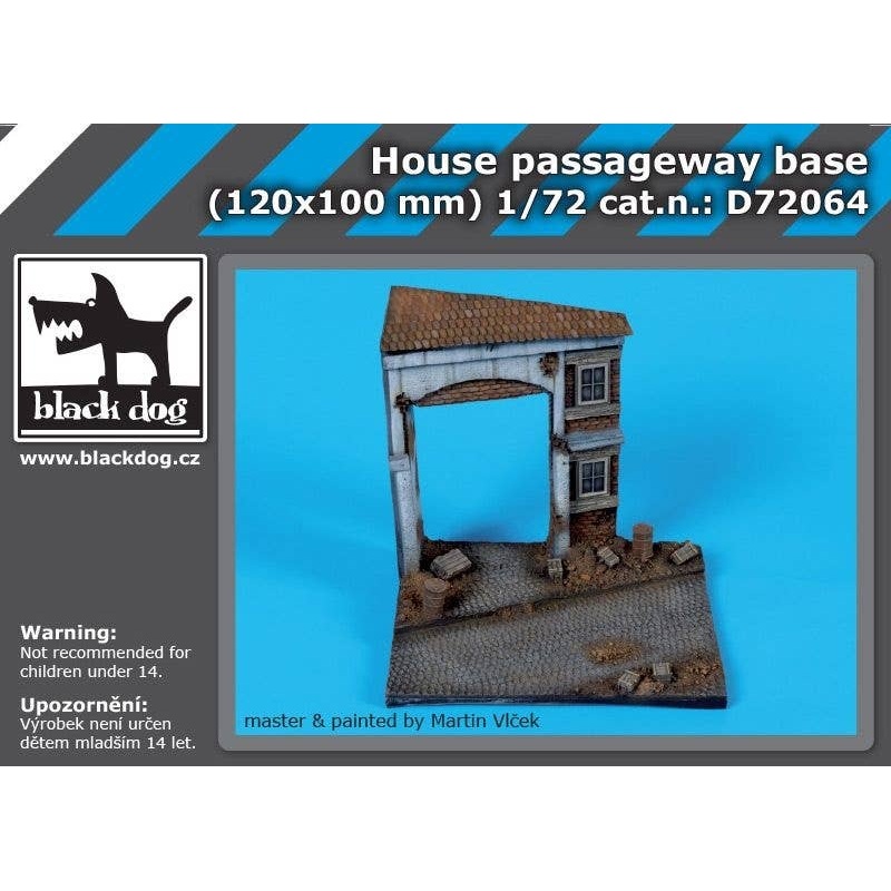 1/72 House passageway base