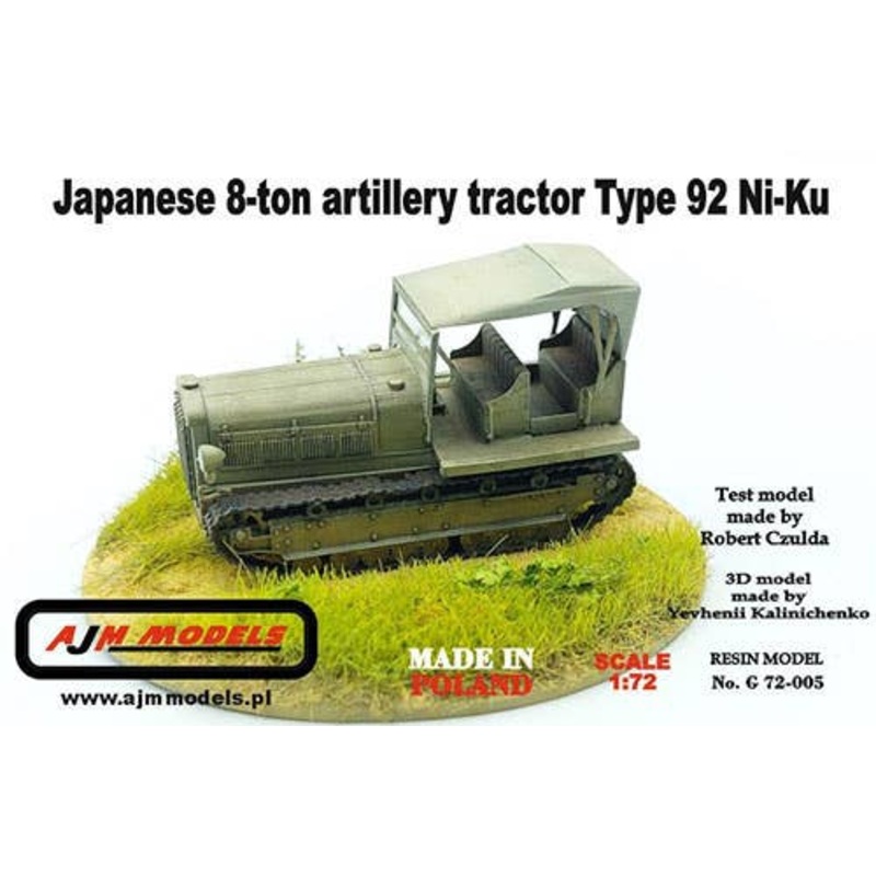 1/72 Japan Type 92 8 Ton Tractor
