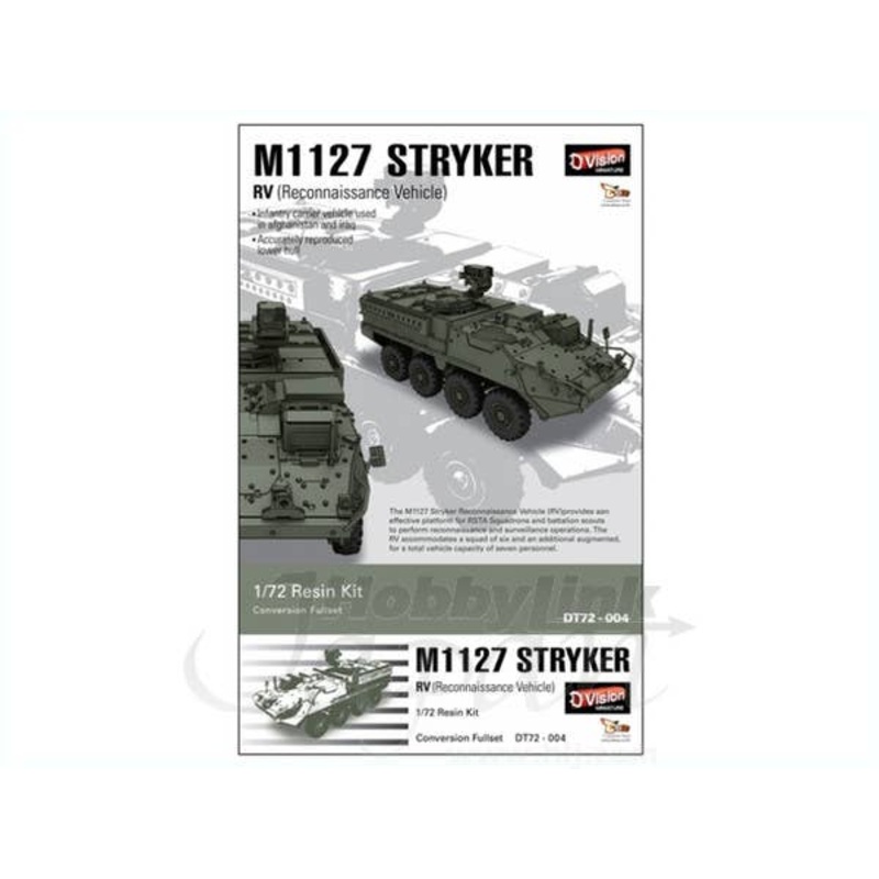1/72 M1127 Stryker RV Full Conversion Set (for Academy)