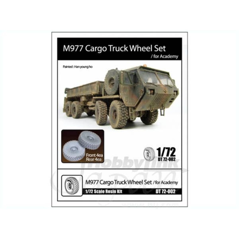 1/72 M977 Cargo Truck Wheel Set (for Academy)