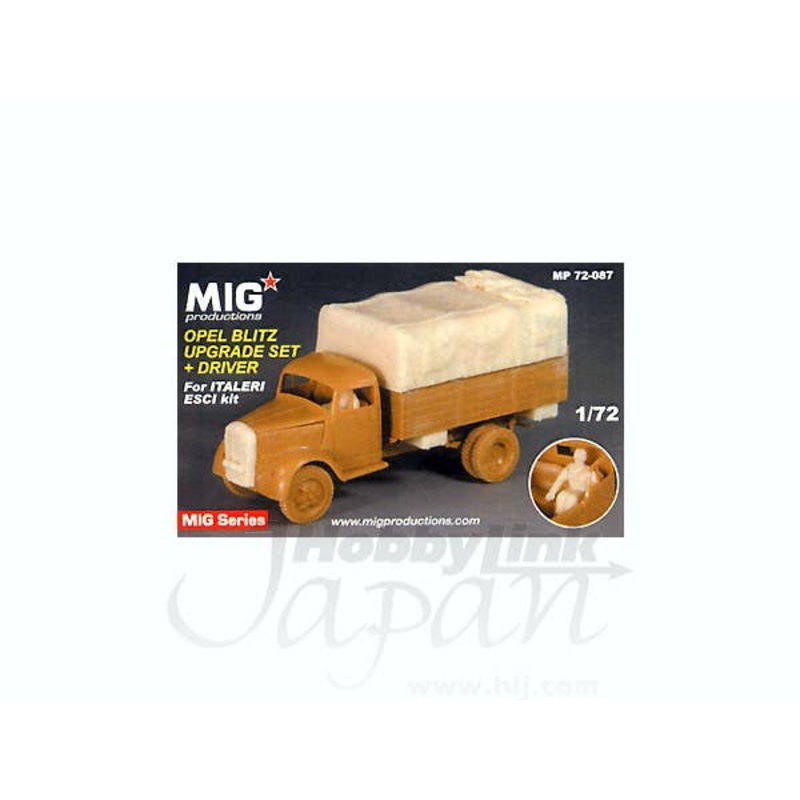 1/72 Opel Blitz Upgrade Set & Driver (for Italeri/Esci)