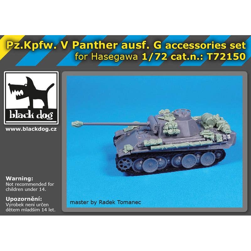 1/72 Pz.Kpfw V Panther Ausf G accessories set