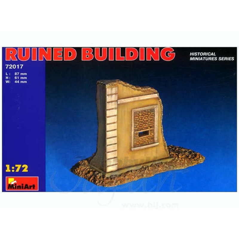 1/72 Ruined Building