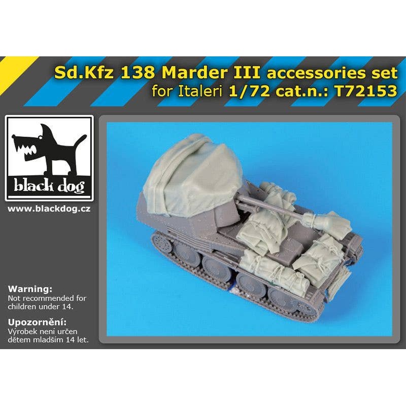 1/72 Sd.Kfz 138 Marder III accessories set