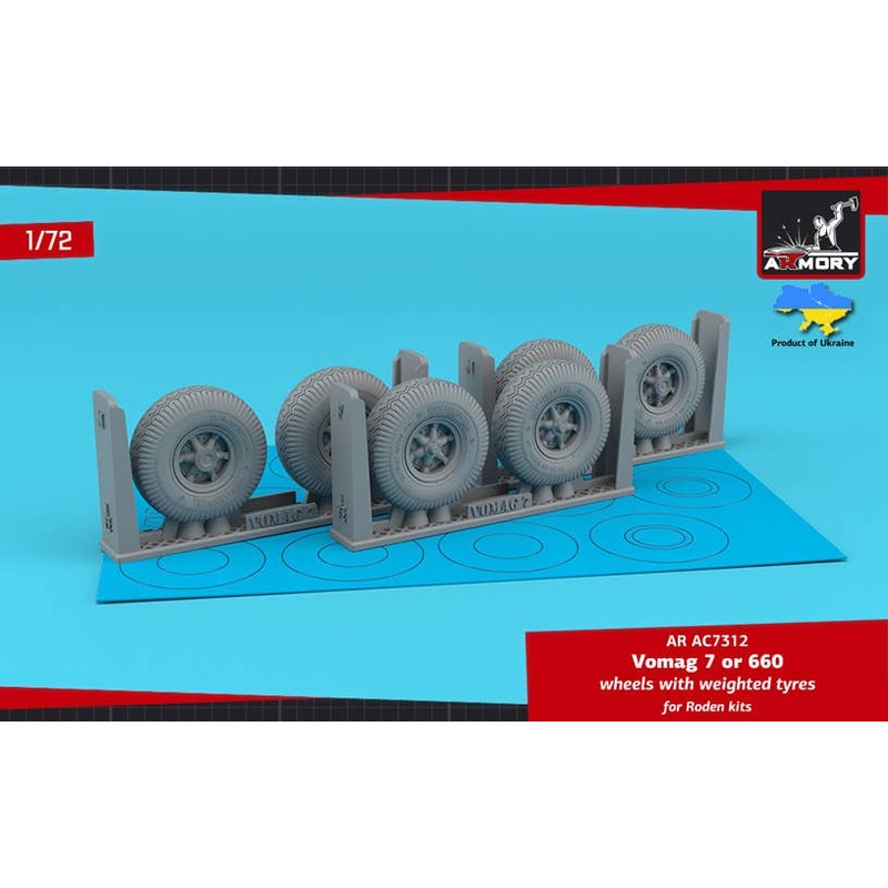 1/72 Vomag 7 or 660 wheels