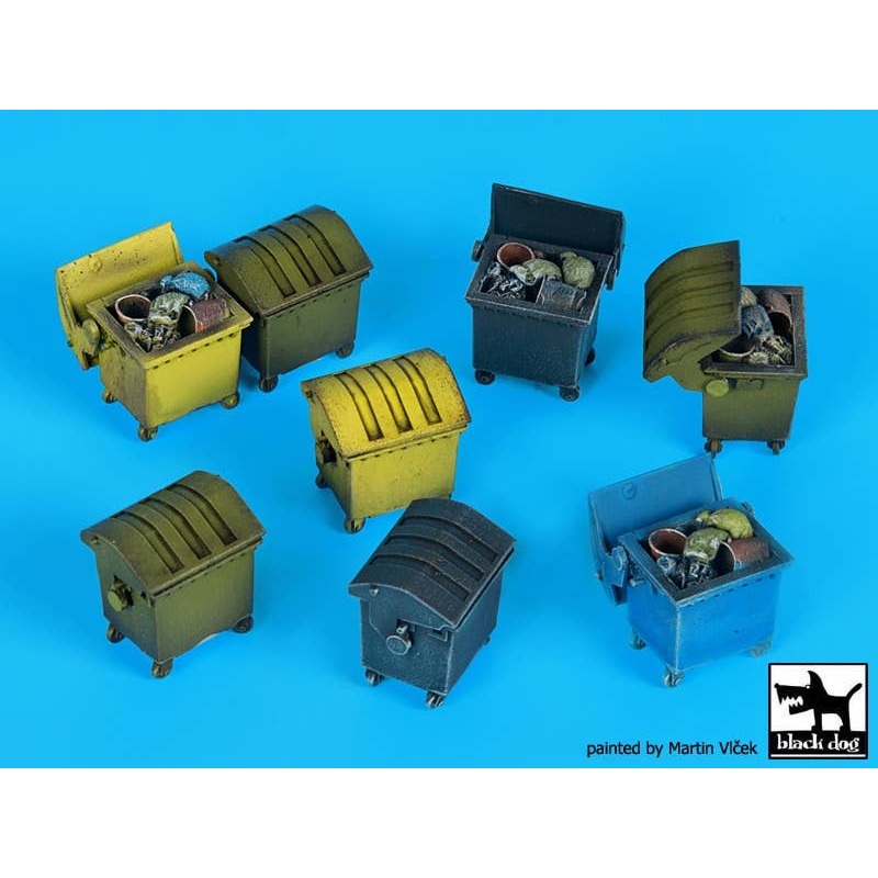 1/72 Waste Containers 2