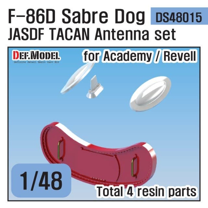 1/48 F-86D Sabre Dog JASDF TACAN Antenna Set (for Academy/Revell)
