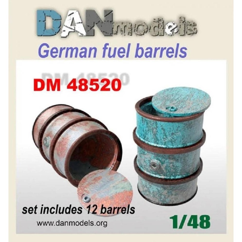1/48 German fuel barrels