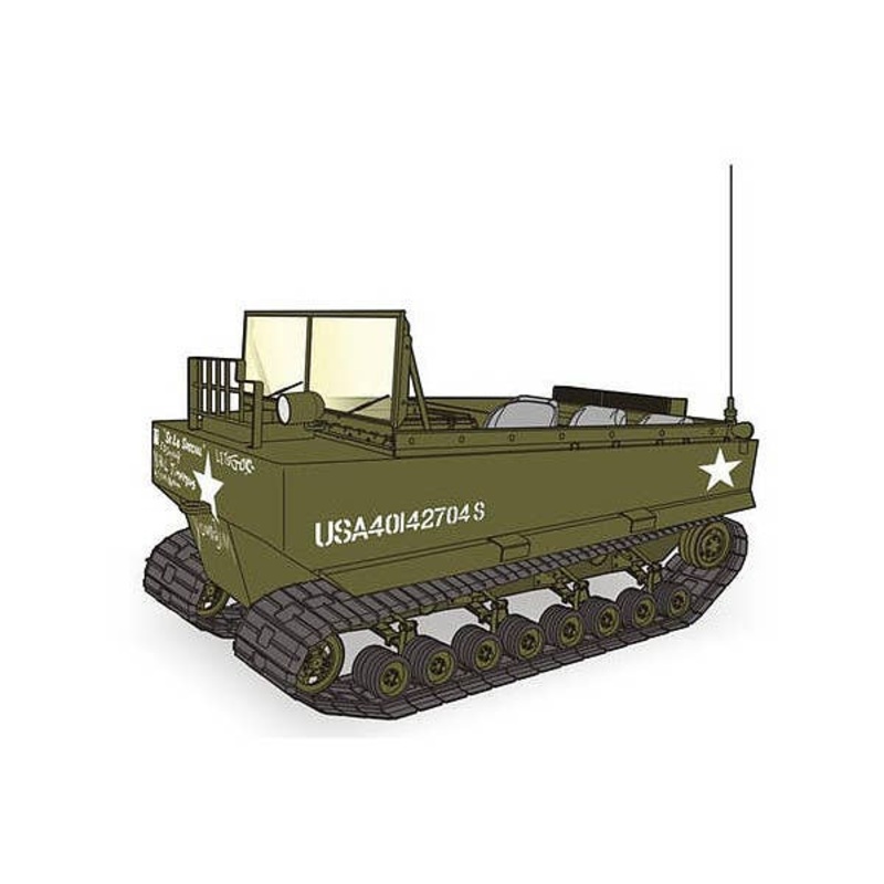1/48 M29 Weasel WWII US Amphibious Vehicle (all Resin Kit)