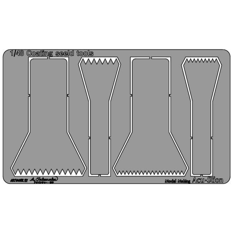 1/48 Zimmerit Coating Tools