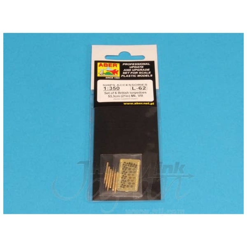 1/50 British Torpedoes 5.3cm Mk.VIII (6pcs)