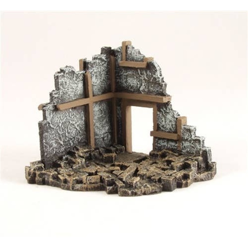 1/56 Destroyed Corner (Corner Ruins)