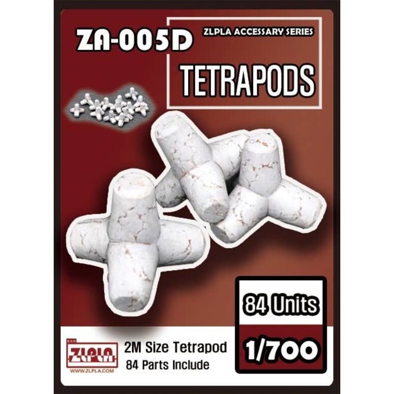 1/700 Tetrapods Set 84 Units