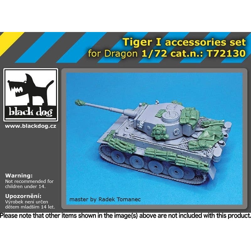 1/72 Accessory Set For Tiger I (for Dragon)