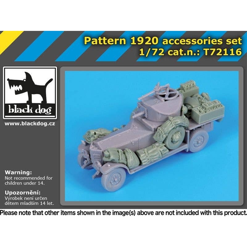 1/72 Pattern 1920 Armored Car Accessory Set