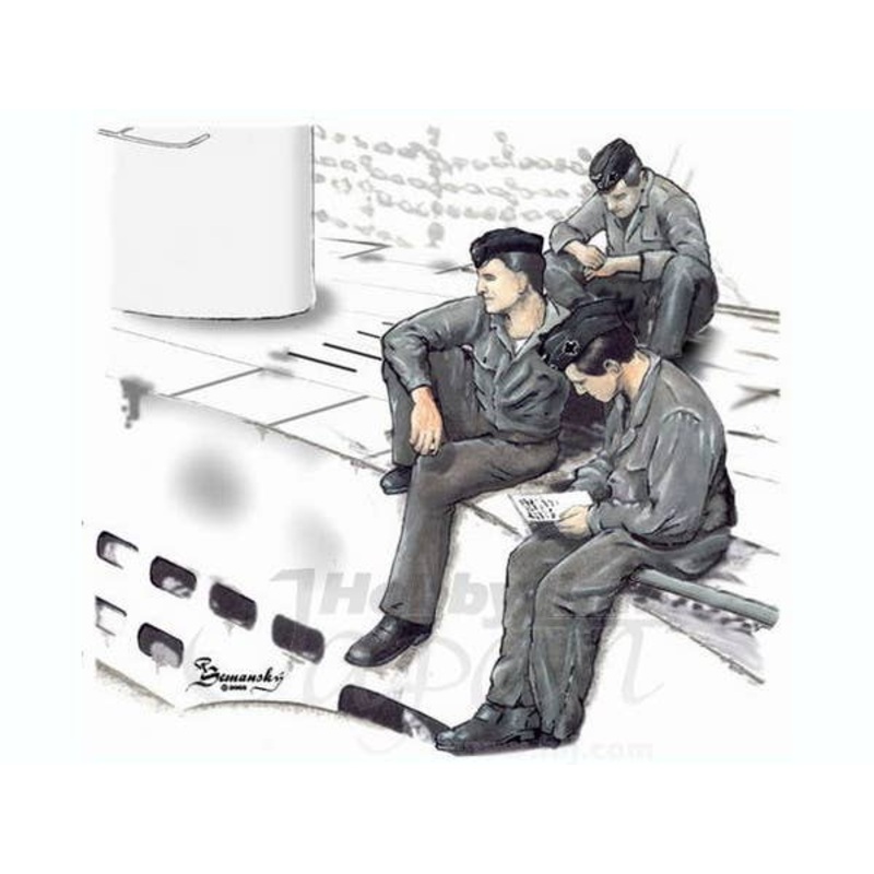 1/72 U-VII crew(provision) 3 figures