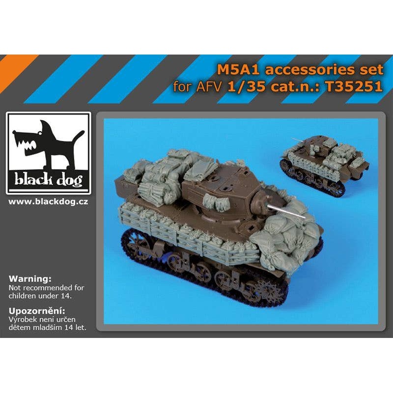 1/35 M5A1 accessories set