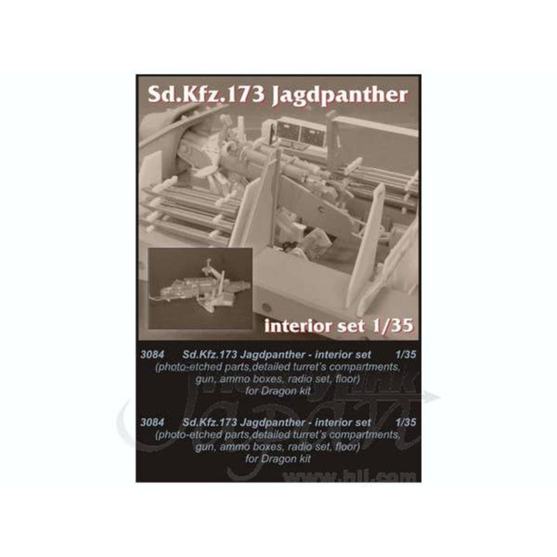1/35 Sd.Kfz.173 Jagdpanther Interior Set (for Dragon)