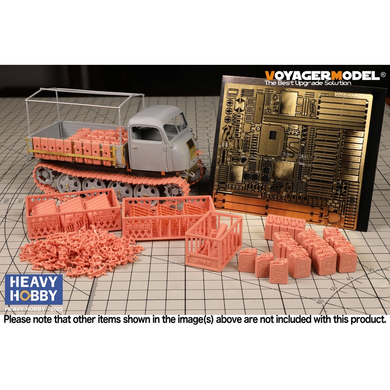 1/35 WWII German Army RSO / 01 General-purpose Tractor Super Detail-Up Set 3D Printer Made