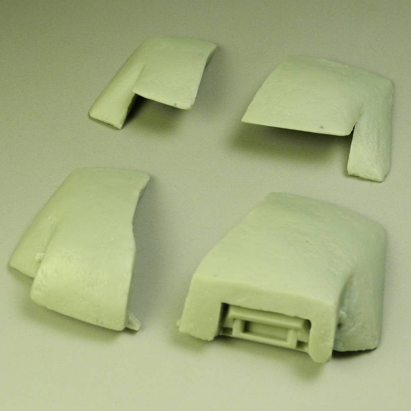1/35 WWII German StuG III Concrete Armor Set for G Type (2 Types for Takom)