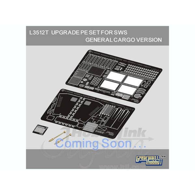 1/35 WWII German sWS General Cargo Version Grade Up Par