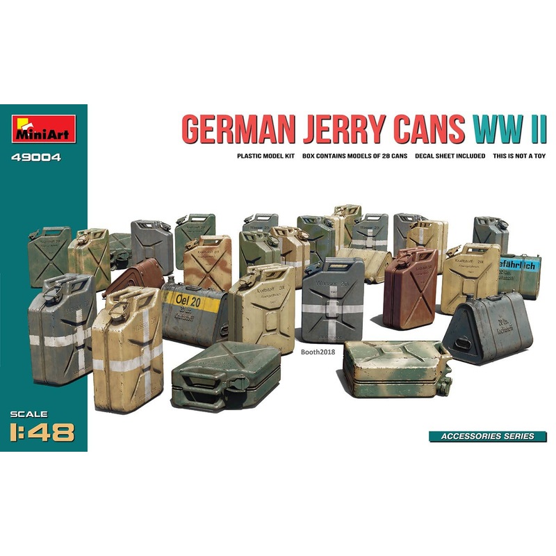 1/48 German Jerry Cans WWII