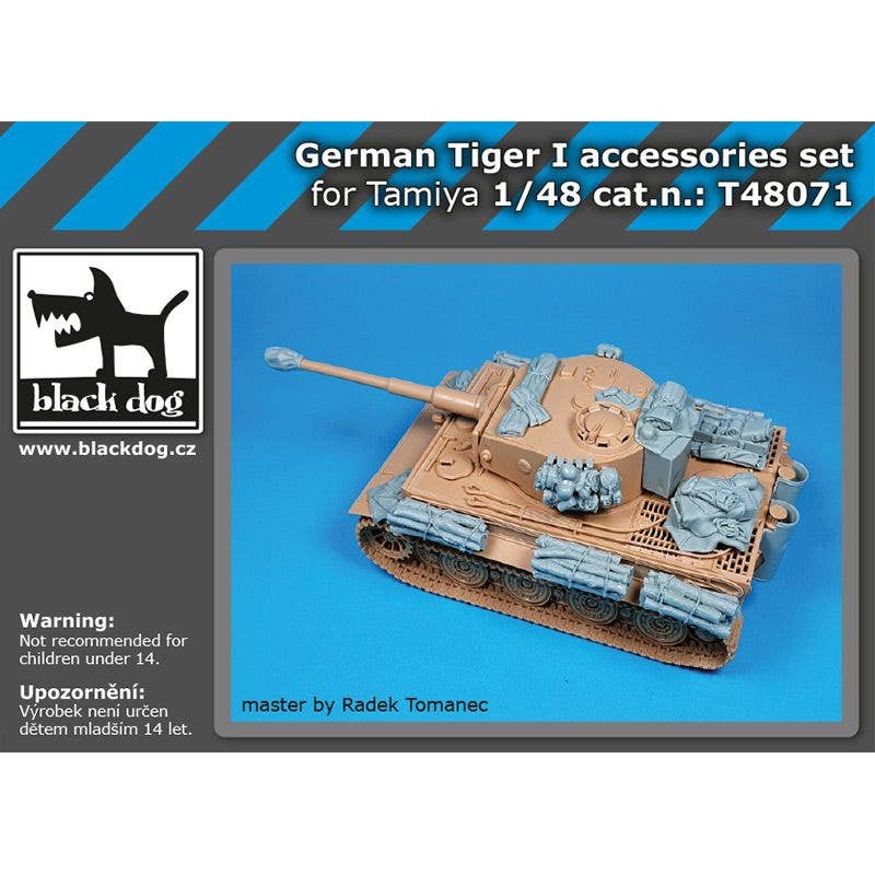 1/48 German Tiger I accessories set