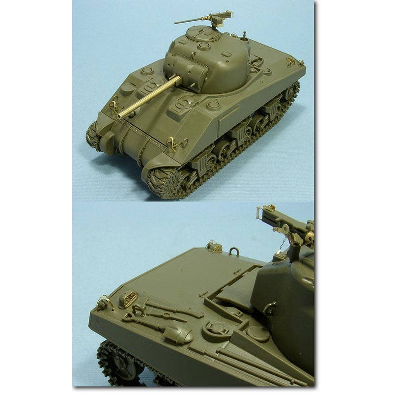 1/48 M4 Sherman Early w/Metal Barrel Photo-Etched