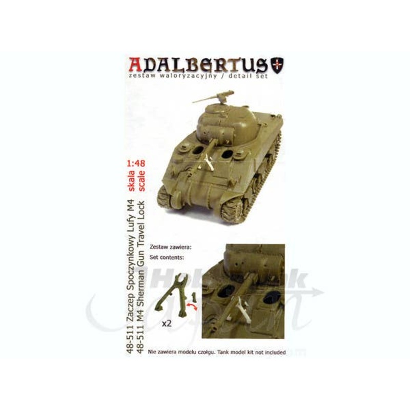 1/48 M4 Sherman Gun Travel Lock 2pcs.