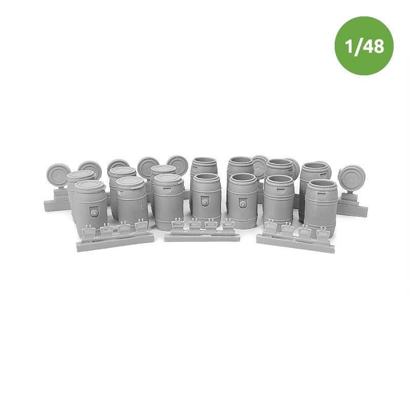 1/48 Resin Drum Set